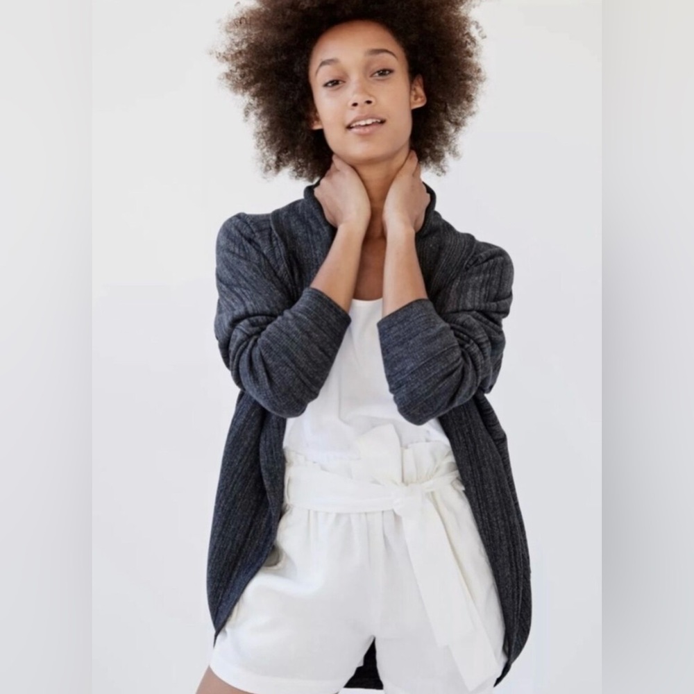 Wilfred Diderot Cocoon Open Cardigan Size XXS